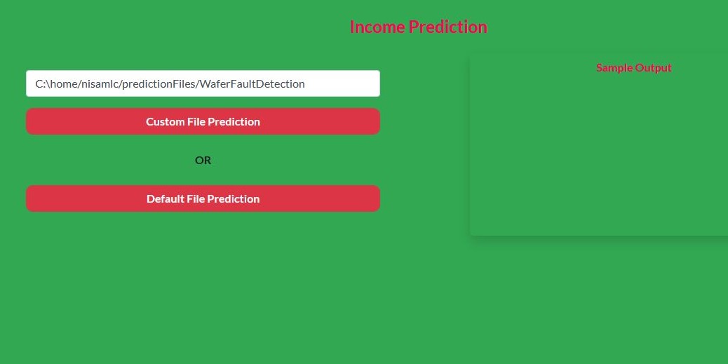 Income Prediction 